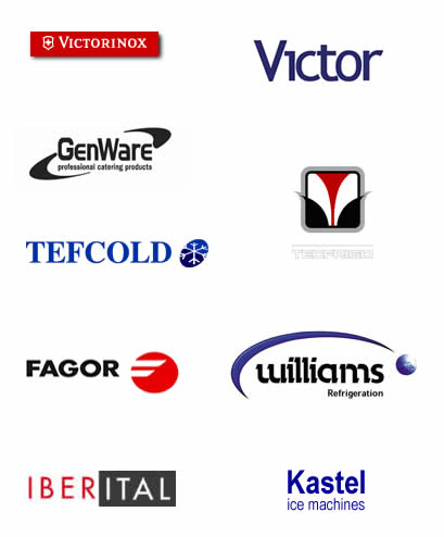 Autonumis, Blue seal, victorinox, Roller grill, victor, fagor, cuppone, luxia, genware, tecfrigo, gamko, instanta, williams, bravilor, rowlett, iberital, kastel