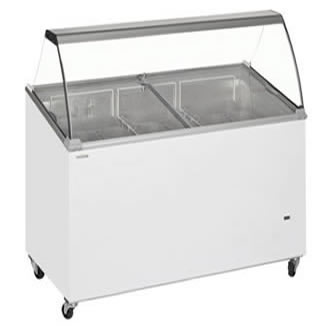 Tefcold IC500SCE canopy scoop ice cream display